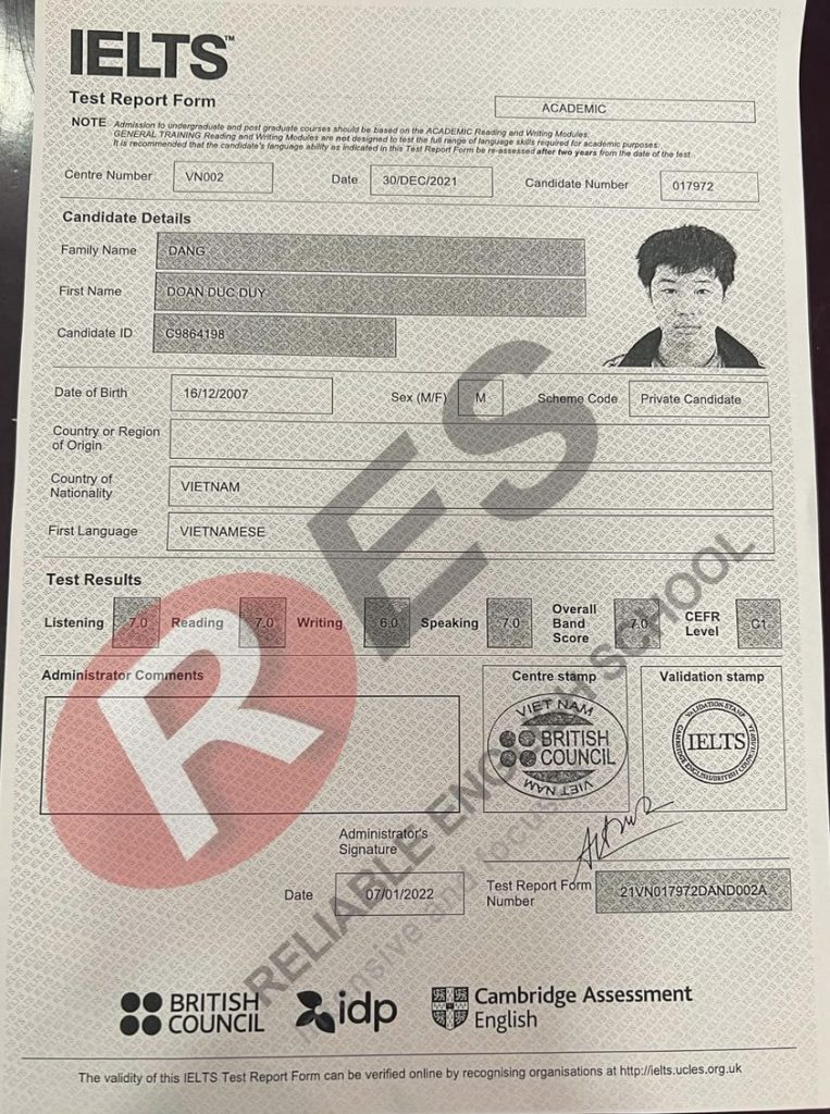 Trường đại học xét tuyển chứng chỉ ielts năm 2023